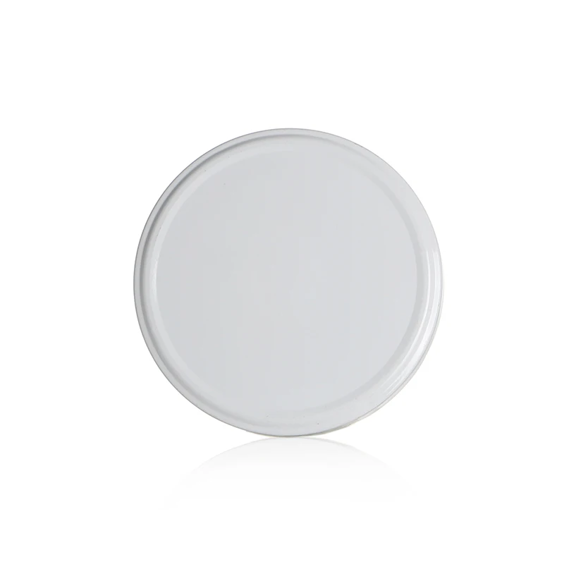 Customized 113 mm Lid White Color Lug Tinplate for Food Jar