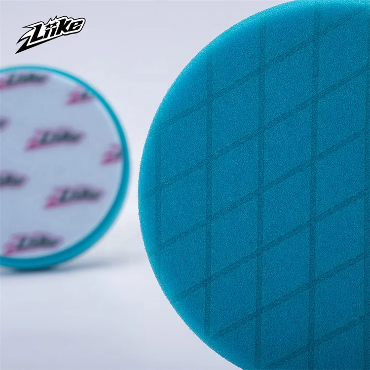 Liike 5 Inch 130mm Foam Buffing Pads round Car Detailing CR Polishing Pads DA Buffer Pad Polisher Use Made Sponge