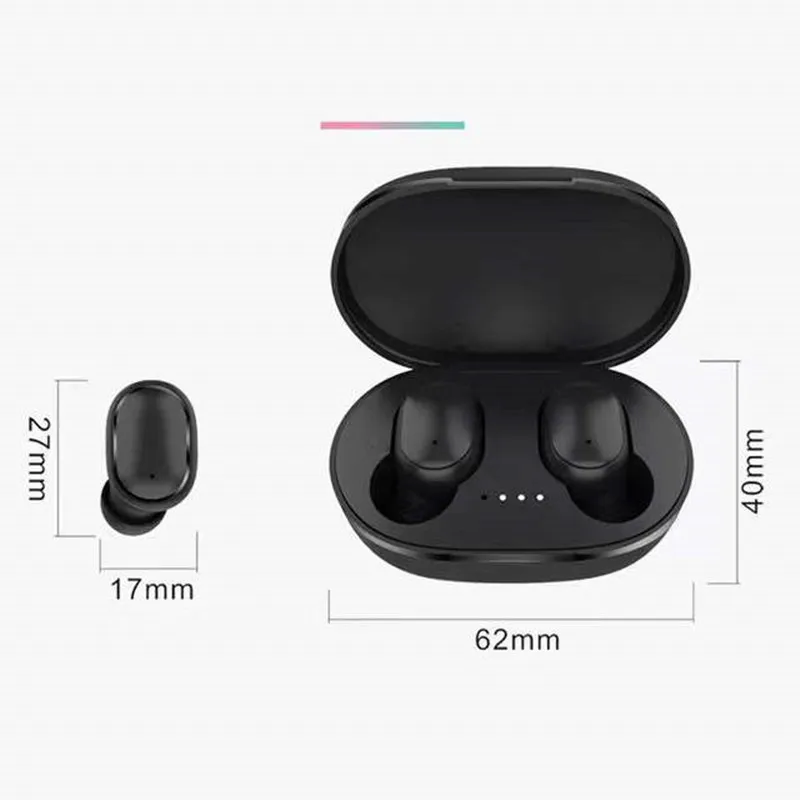 A6s tws BT 5.0 Earphone True Wireless Earbuds Noise Cancelling LED Display Headset Stereo E6s Earbuds auriculares tws a6s