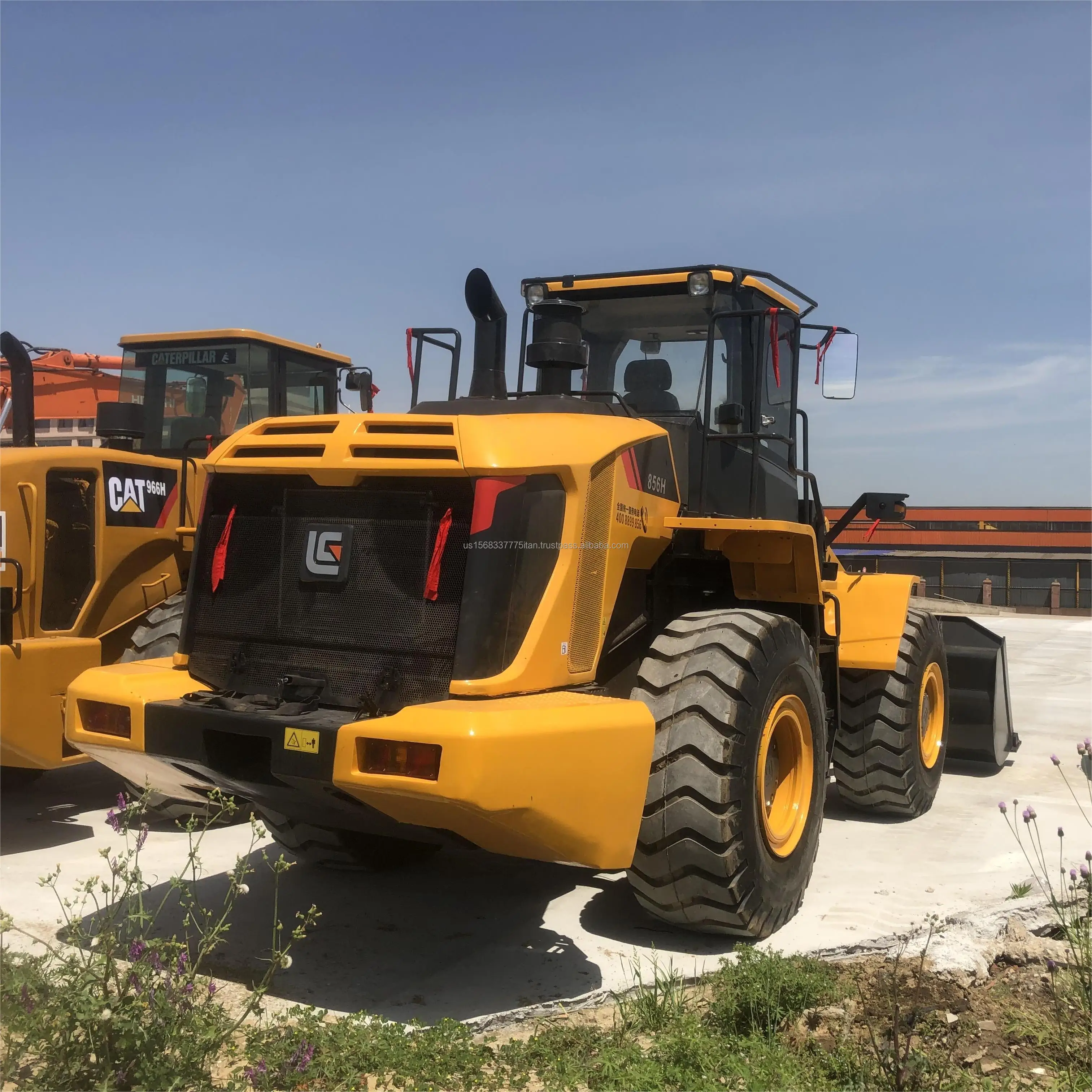 LiuGong LG 856H hot selling good condition low price  China building machinery used loader second-hand excellent performance
