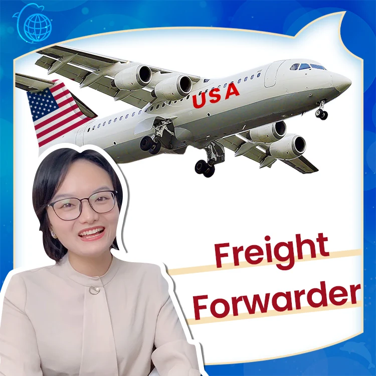 LCL door to door amazon fulfillment air freight forwarder service from china to USA fba shipping agent