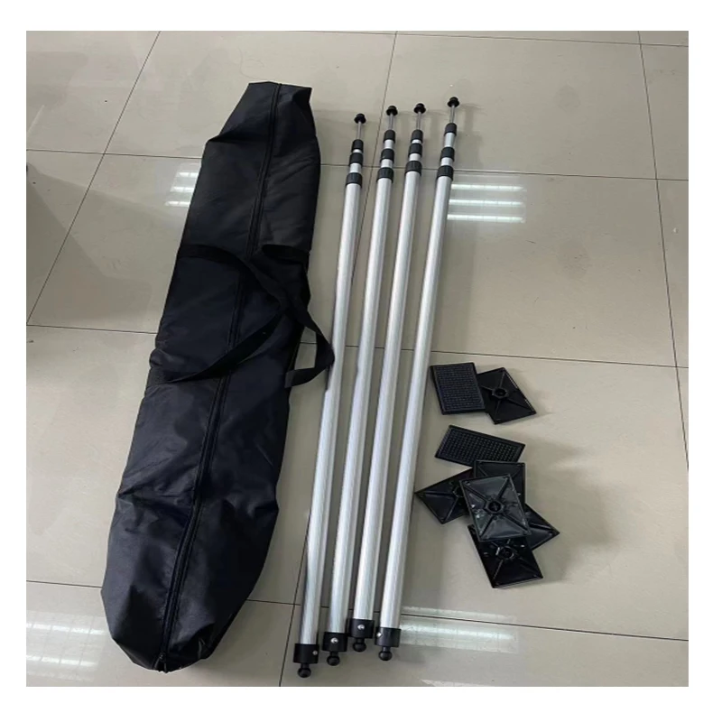 Factory extension poles and adhesive zippers Dust Barrier system zip wall plastic door for construction