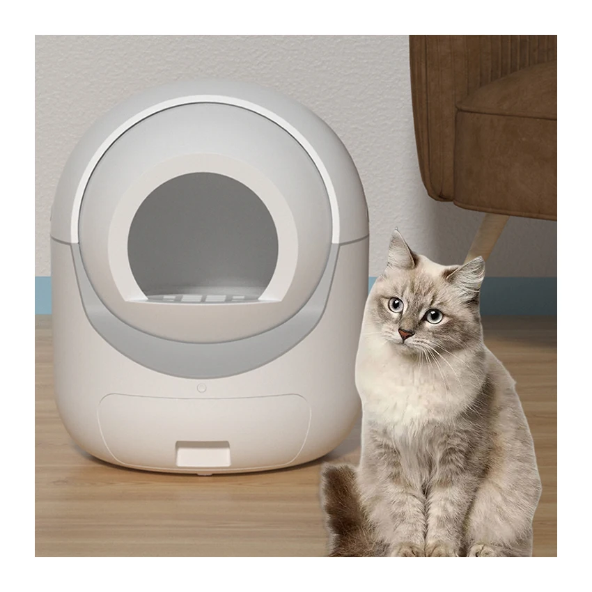 High Quality Automatic Cat Litter Box Support Factory Customization Cat Smart WiFi Electric Self Cleaning Litter Box