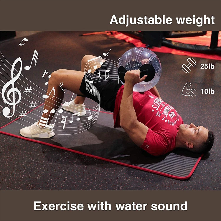 2024 New Adjustable Aqua Water Balance Power Bag Training Weight Water Bag Fitness Exercise Equipment Weight Training