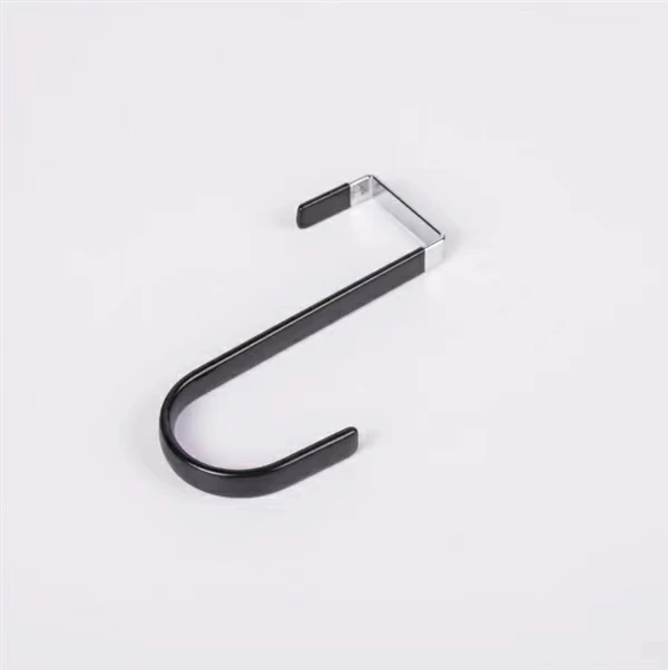 Good quality Hanger Hook over the door  Hooks with vinyl coating  for Hanging Towels bags carbon Stainless steel Hook Hanger