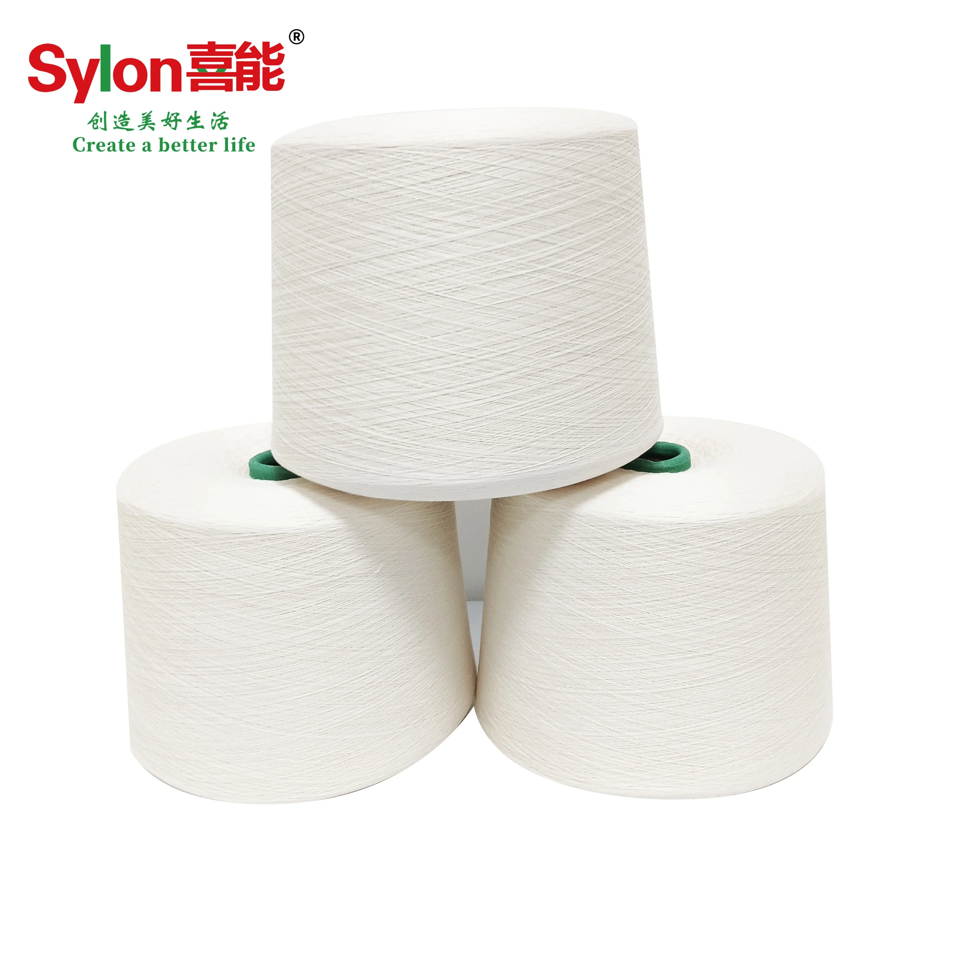 Factory Directly Sale High Tenacity Wear and Corrosion Resistance High Quality Nylon 6 Spun Yarn for Knitting Sportswear Socks