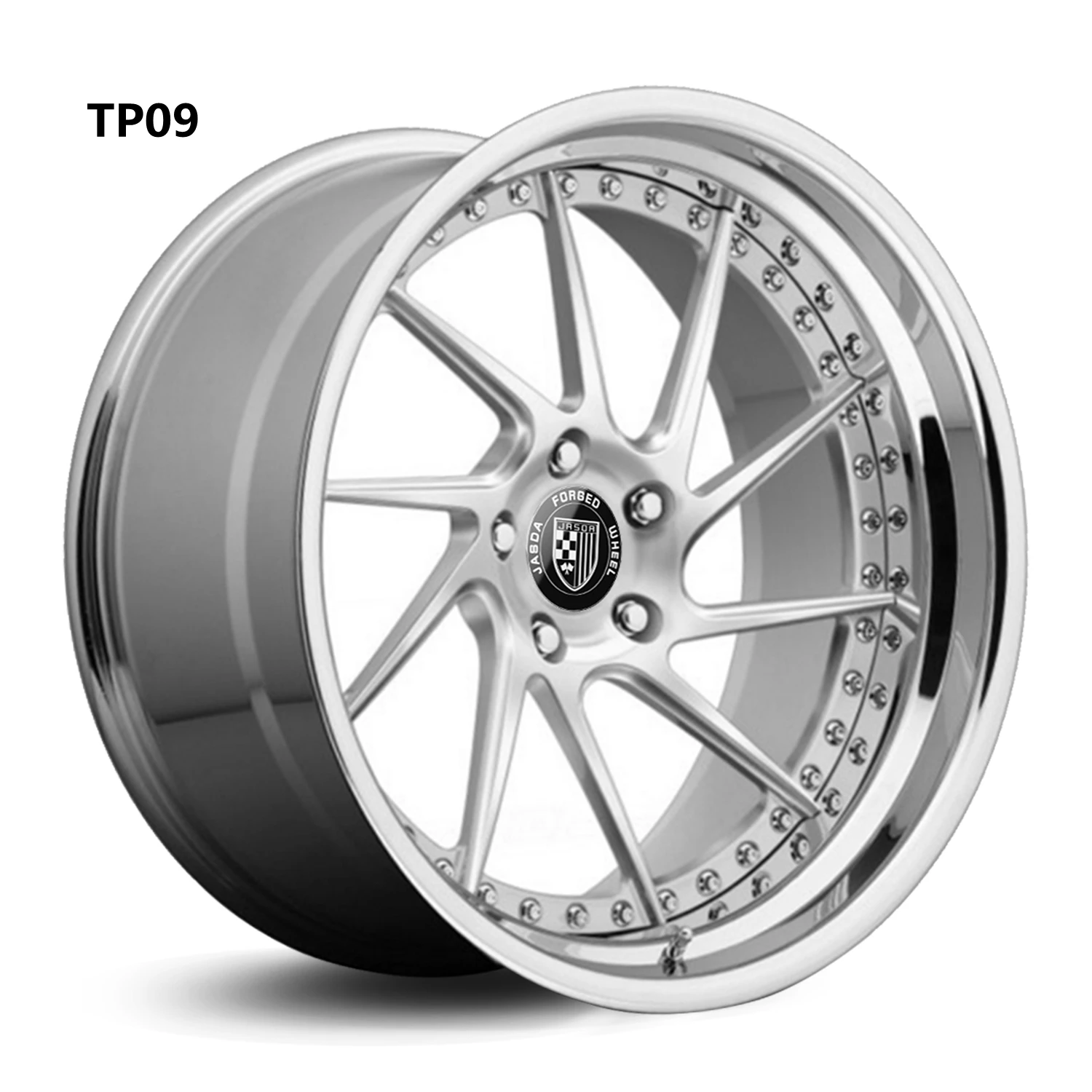 Best Selling Custom Luxury Two 2 Piece Concave Chrome Alloy Wheel 16/17/18/19/20 Inches 5x120  Rims