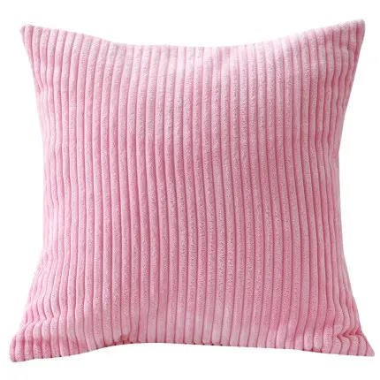 Corduroy striped pillow case spot wholesale