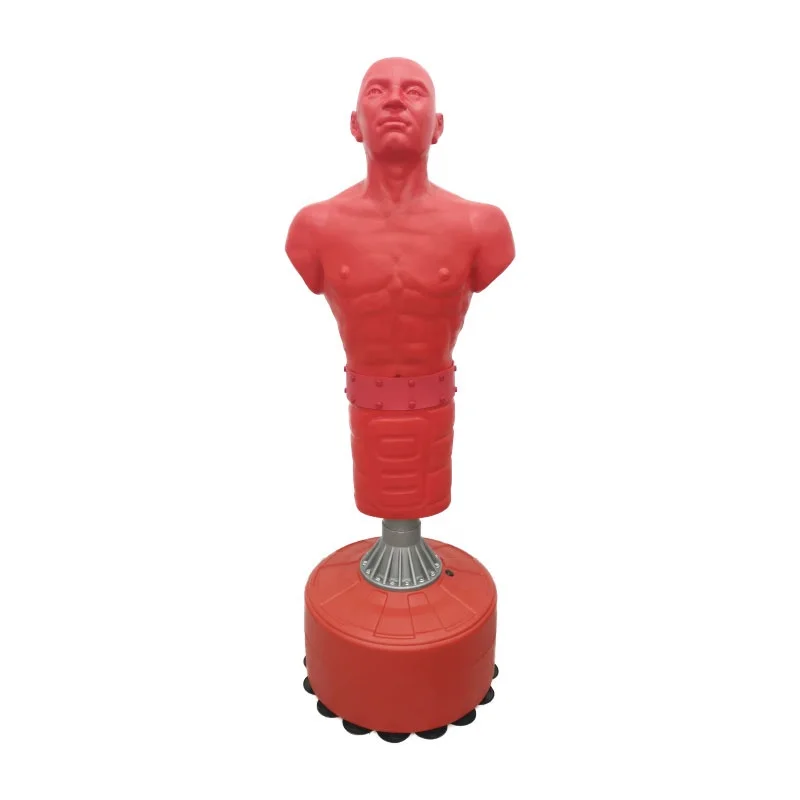 Silicone body sandbag boxing sandbag vertical home Sanda training equipment tumbler vent dummy boxing dummy sandbag