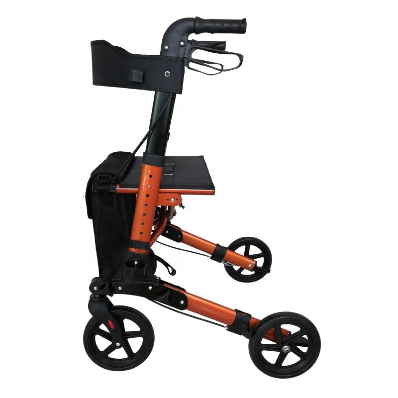 Lightweight Rollator Walker with Comfortable Seat And 8' Wheels