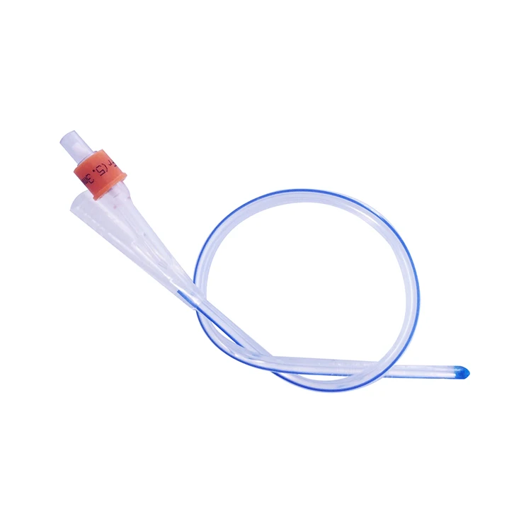 CE  ISO  2 way 3way Disposable Medical silicone foley cateter
