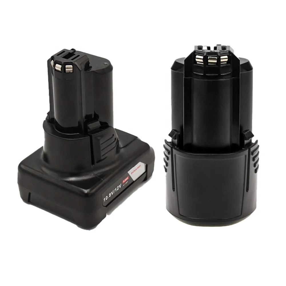 12V/10.8V 6.0Ah 5.0Ah Lithium-Ion Tools Battery for Bosch Cordless Tools GSC10.8V-LI GSR120- Li BAT411  BAT412 BAT414