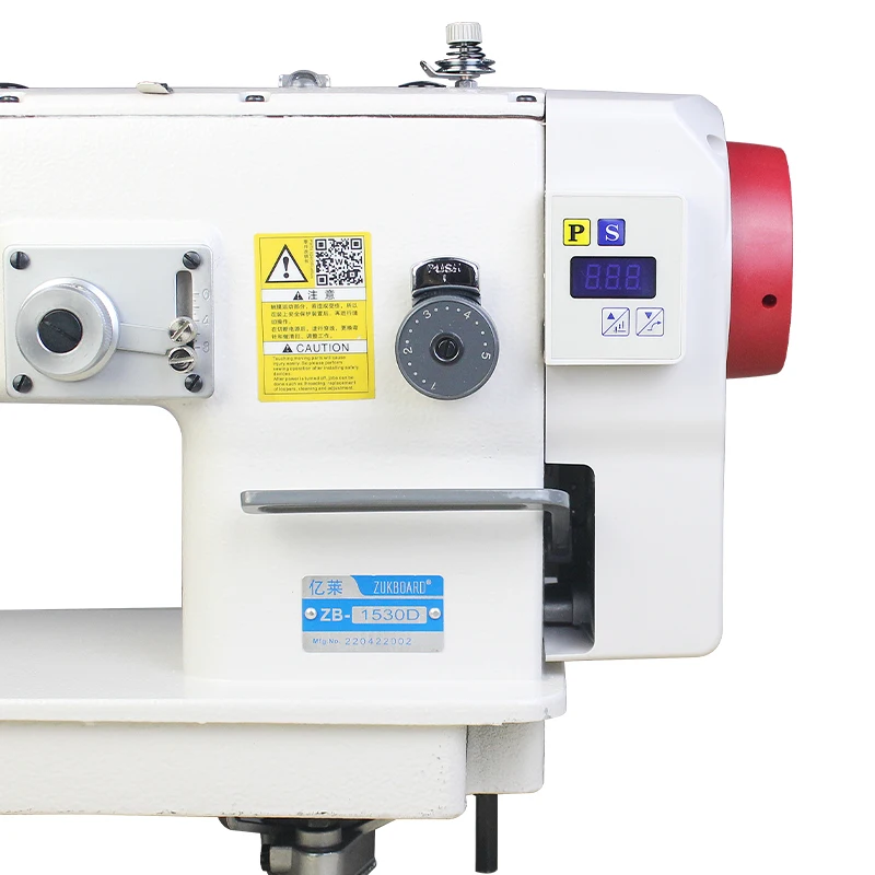 Export computerized walking foot zig zag sewing machine for heavy material