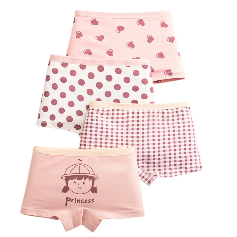 2022 Hot selling cotton underwear children underwear girl korean kids underwear for wholesale panties