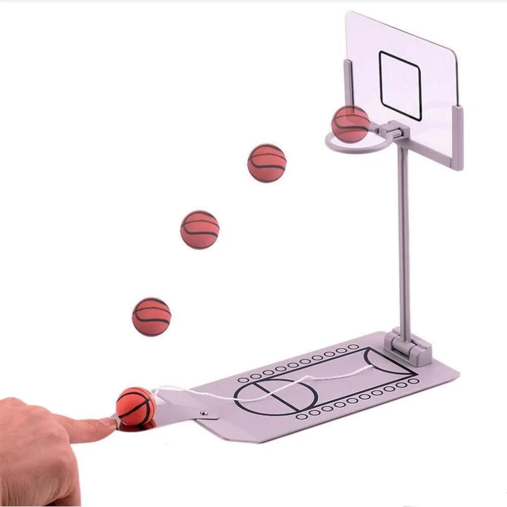 Mini Desktop Folding Decompression Basketball Shooting Game Creative Miniature Decompression Toy