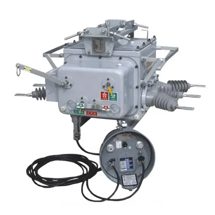 ZW20 11kV column mounted outdoor vacuum VCB switchgear reclosing overcurrent protection boundary switch