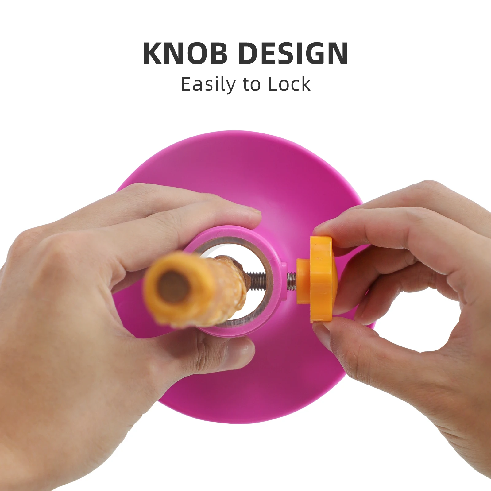 Bully Stick Bolt for Dogs Treat Holder,Help to Prevent Choking,Hold on to Last bite Purple Dog Safety Device for Noise Reduction