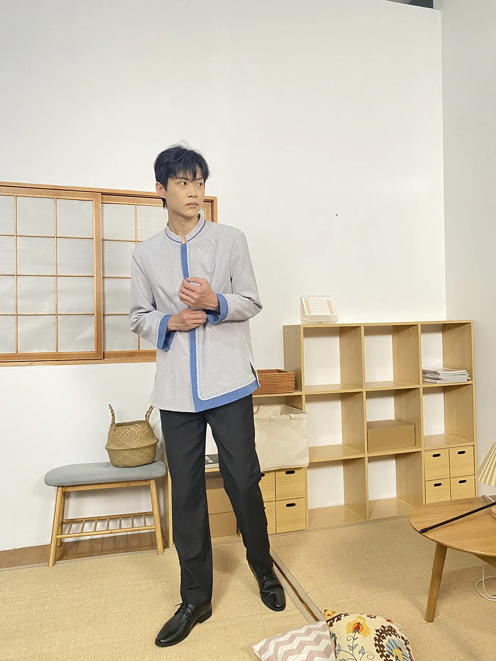 Мужское пальто шеф-повара с длинным рукавом, Рабочая форма шеф-повара для ресторана, отеля, кухни, одежда, куртка шеф-повара