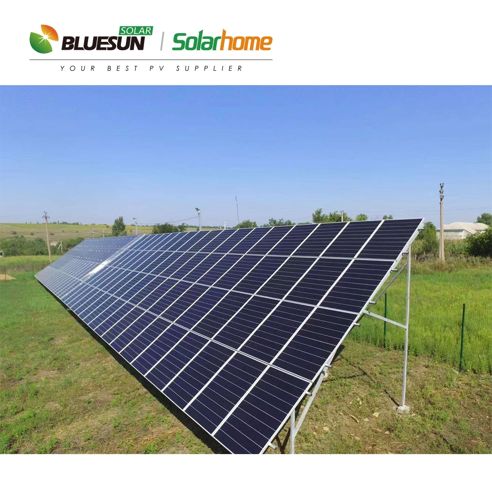 Bluesun HJT Shingled Solar Panel 700w  Mono Solar Panel 700w Pv Module