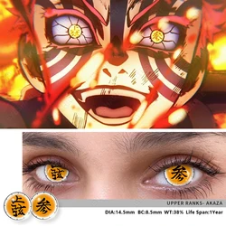 EYESHARE Chinese Characters Crazy Eye Color Lens Wholesale Halloween Cosplay Cosmetic Contact Lenses Colored Lenses for Eyes