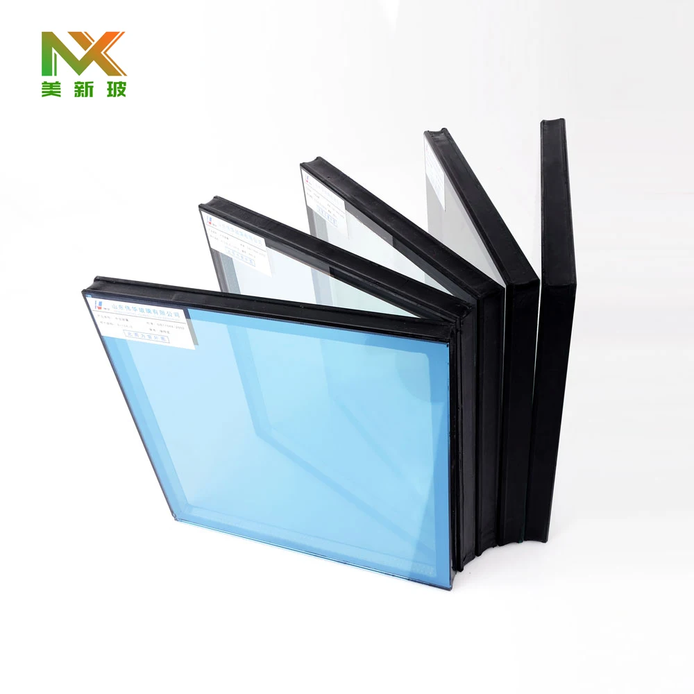 Top Quality double glazed glass low e Insulated tempered glass for curtain wall China factory