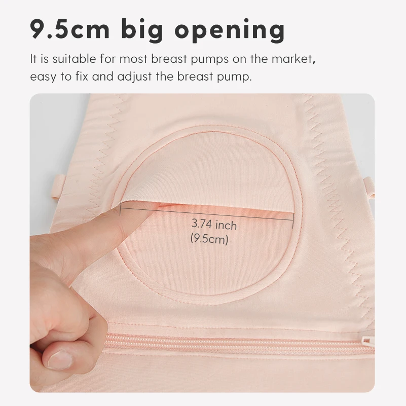 Adjustable Cotton Breast Feeding Pump Holding Breastfeeding Maternity Nursing