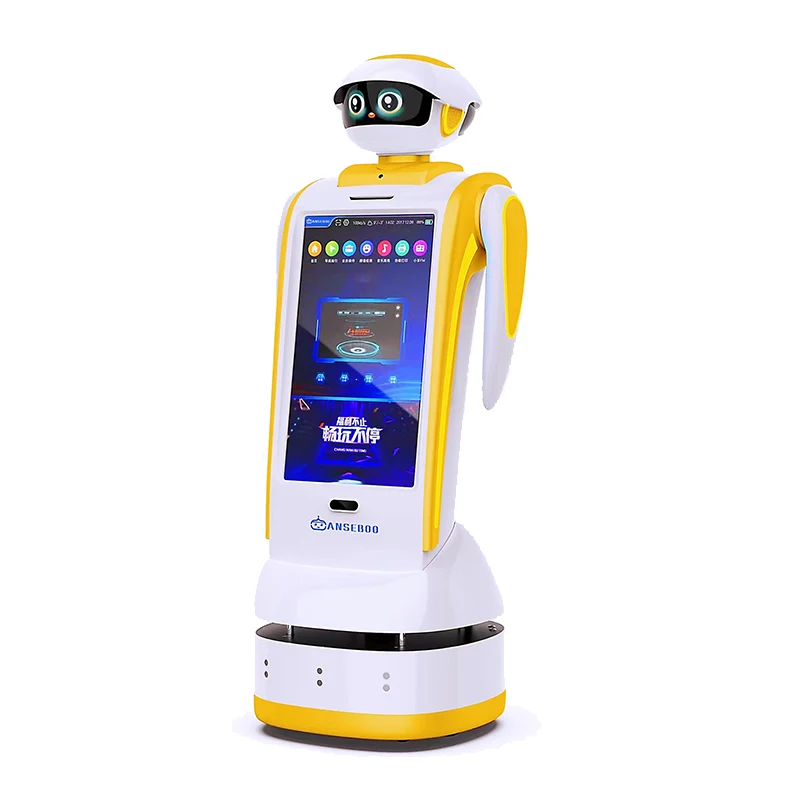 2024 Commercial Reception Robot Intelligent Robot Welcome Explain Guide With ChatGPT Reception Robot For Business scene