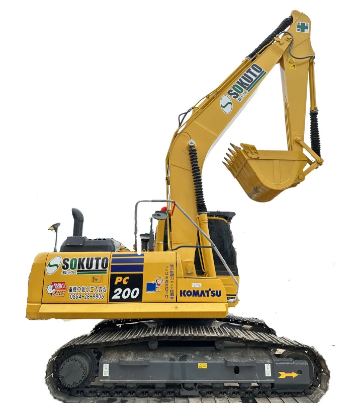 High performance Komatsu Pc220-8 used excavators and other used Komatsu excavators like PC220-7/ PC200 for sale