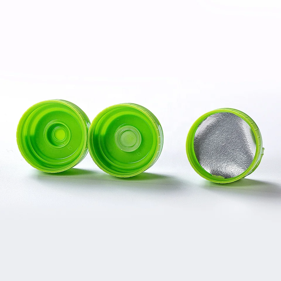 Leak-proof upgrade, hole enlarging 38/400 40mm 53mm honey condiment bottle cap Silicone valve plastic flip top cap