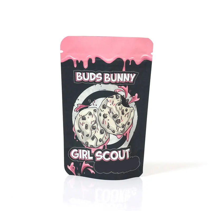 Custom Print Child Resistant Plastic Foil Smell Proof Ziplock 1lb Mylar Bags Wholesale Edible Mylar Bags