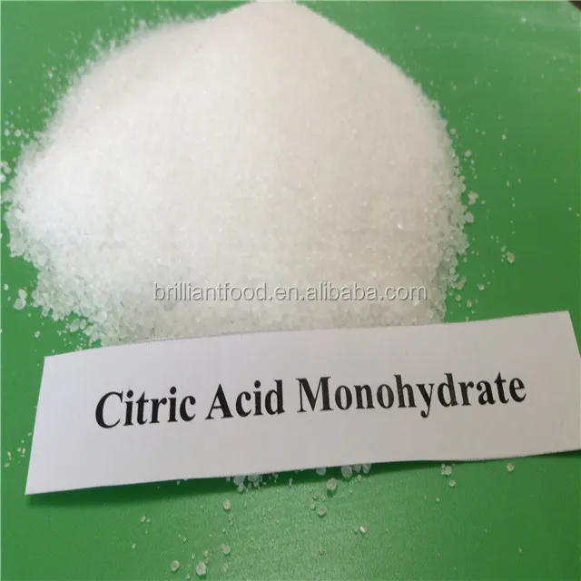 
Wholesale monohydrate food grade acid citric 
