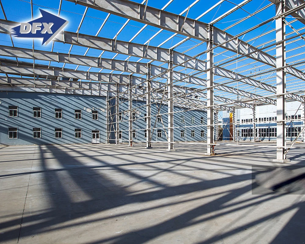 Prefabricated Steel Metal Structure Circular Roof Modular Shine Structure Estructura Truss Fast Install Building