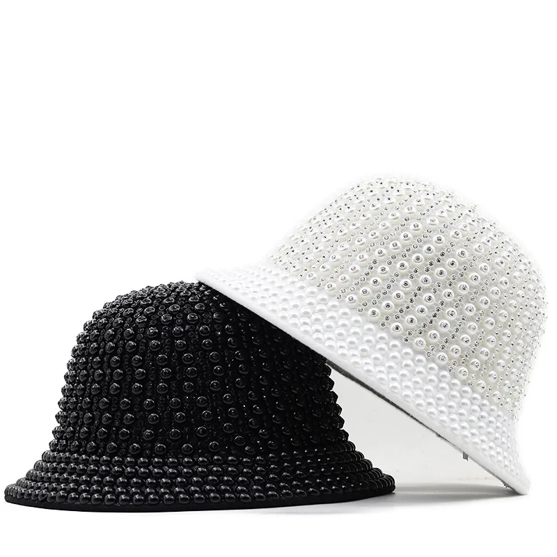 Most Popular and Hot Selling Disco Fisherman Hat New Party Decoration Pink Sequins Silver Hat