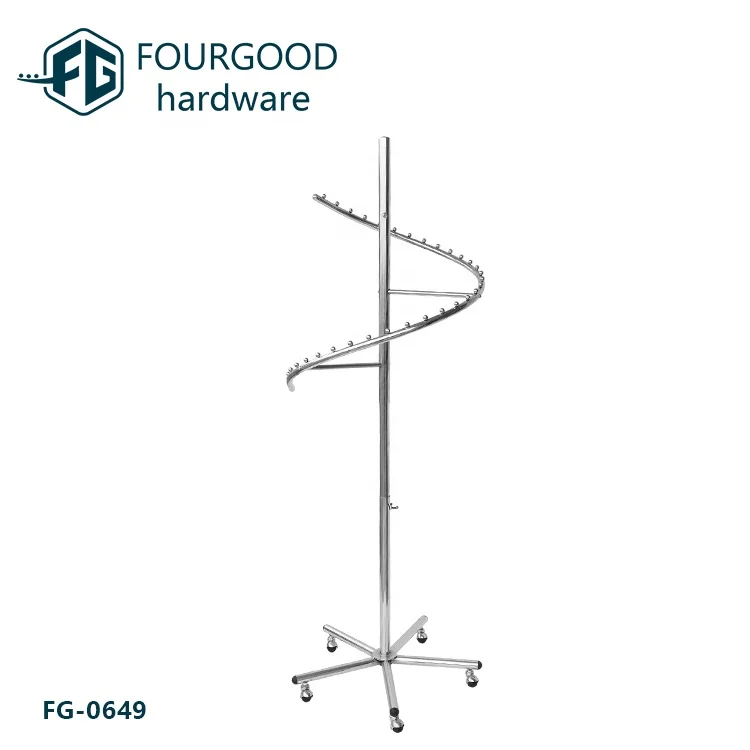 23 Balls Spiral Clothing Display Rack for Fashion Shops (DG0865)