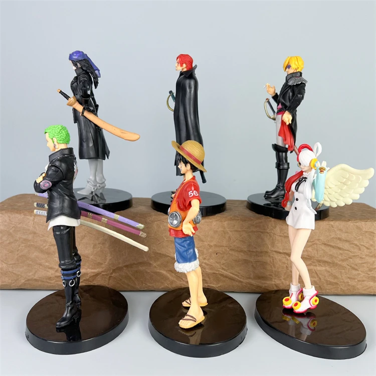 Hot Selling Theater version luffy roronoa zoro shankusu sanji Robin Film red Japanese anime action figure one pieced