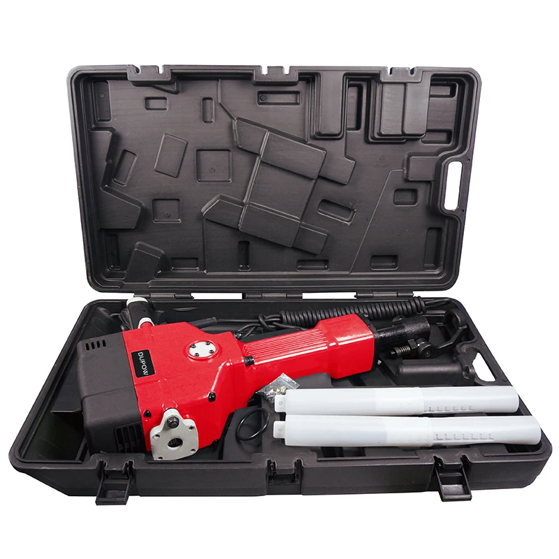A Jack Hammer 220V Heavy Duty 2200W Demolition Hammer Breaker AVS System 78J Impact Energy Jack Hammer Soft Working
