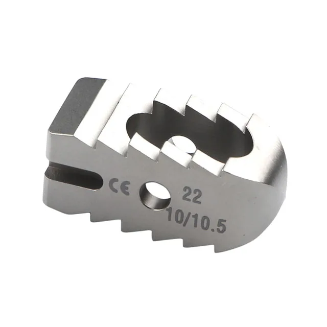 
High quality Posterior lumbar Titanium Cage Interbody Fusion Cage, spinal instrument, spinal implant 