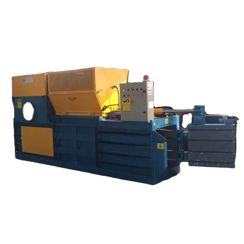 Manual Operation Horizontal Plastic Bottles Baler