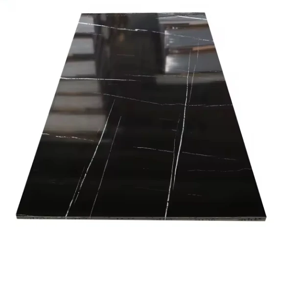 SPC UV Wall Panel 1220*2900mm Hotel House Decoration Board PVC Marble Sheet For Wall Decoration