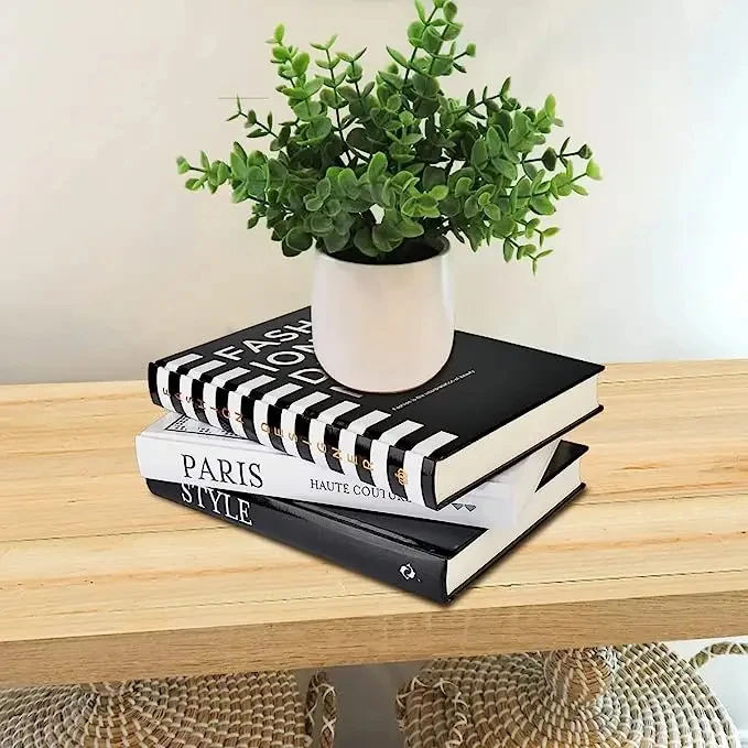 Decorative Book Set Fashion Real Blank Hardcover Book