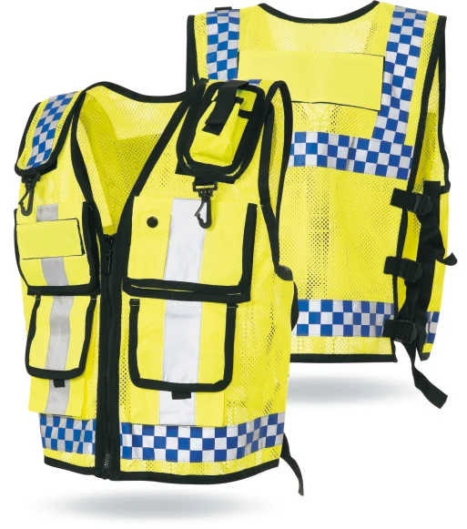 LX защитный жилет рабочий светоотражающий желтый черный красный Hi Vis одежда с карманами
