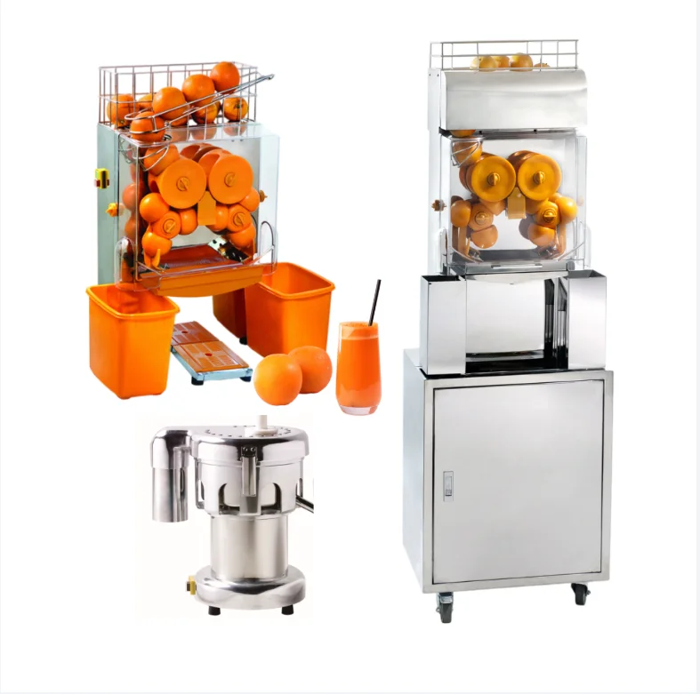 Electric a Industrial Automatic Commercial Fresh Fruit Orange Juicer Squeezer Juice Extractor Making Machine Maker Press De Jugo