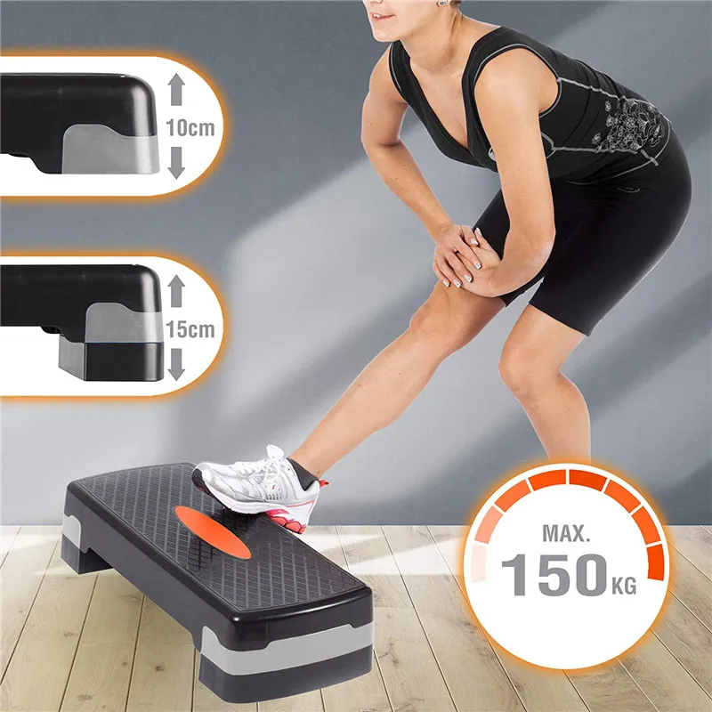 ONESTARSPORTS   Adjustable exercise equipment aerobic step platform for sports