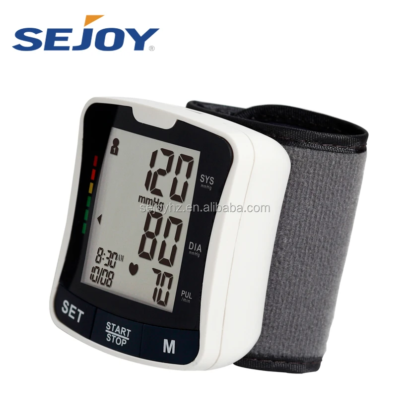 2020 CE Fully Automatic BP meter Digital Machine Wrist Blood Pressure Machine