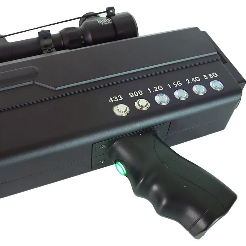 Drone Spare Parts Anti Drone Defense Drone Jammer 900Mhz Rf Large Range Intercept Jammer