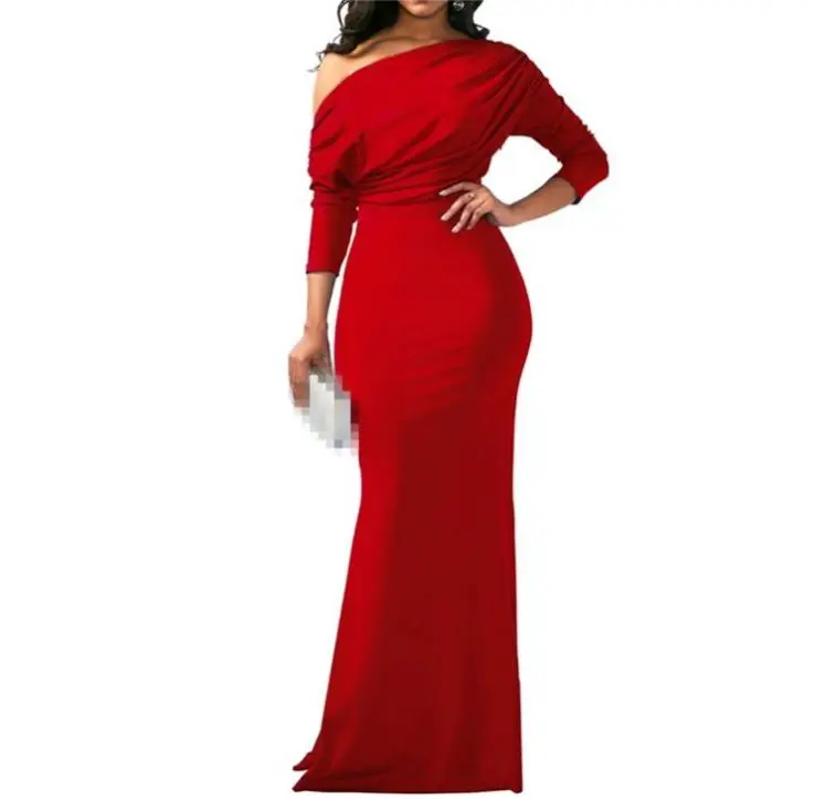 Wholesale Clothing Manufacturer Women Formal Dress Elegant Gown Dresses Plus Size Evening Dress