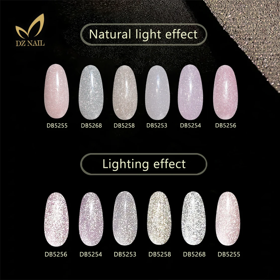 Private Label Flash Rubber Base Coat Disco Glitter Reflective Rubber Base Gel Nail Polish