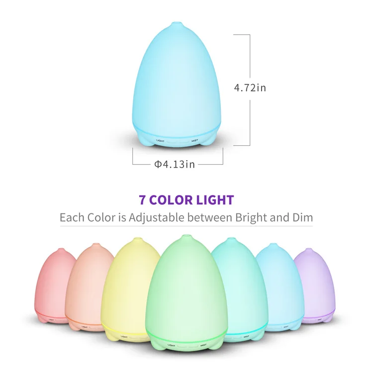 Mini Portable Ultrasonic Air Humidifier Usb Aroma Essential Oil Diffuser for Home Car With Led Night Lamp Diffuser