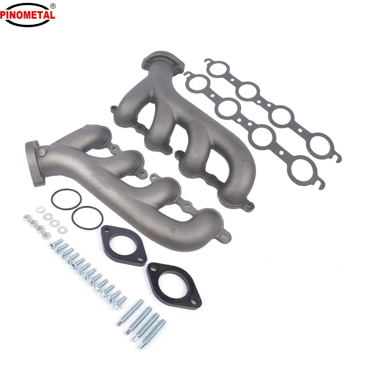 LS Swap чугунный выпускной коллектор 9988-R-BLEM совместим с Chevy LS1 LS2 LS3 4.8L 5.3L 6.0L