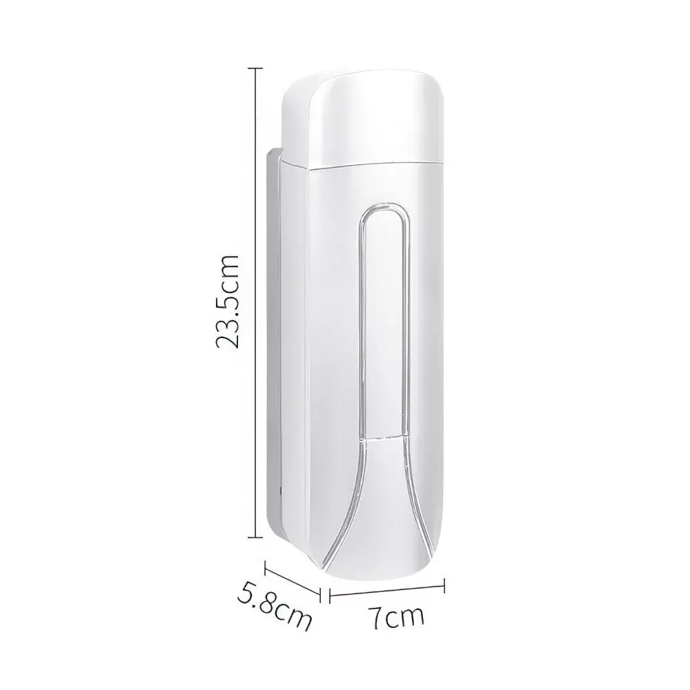 Soap Dispenser Wall Mounted Liquid Bathroom Hand Wash Home Shower Gel Shampoo Dispenser Hand Sanitizer Dispenser for Office